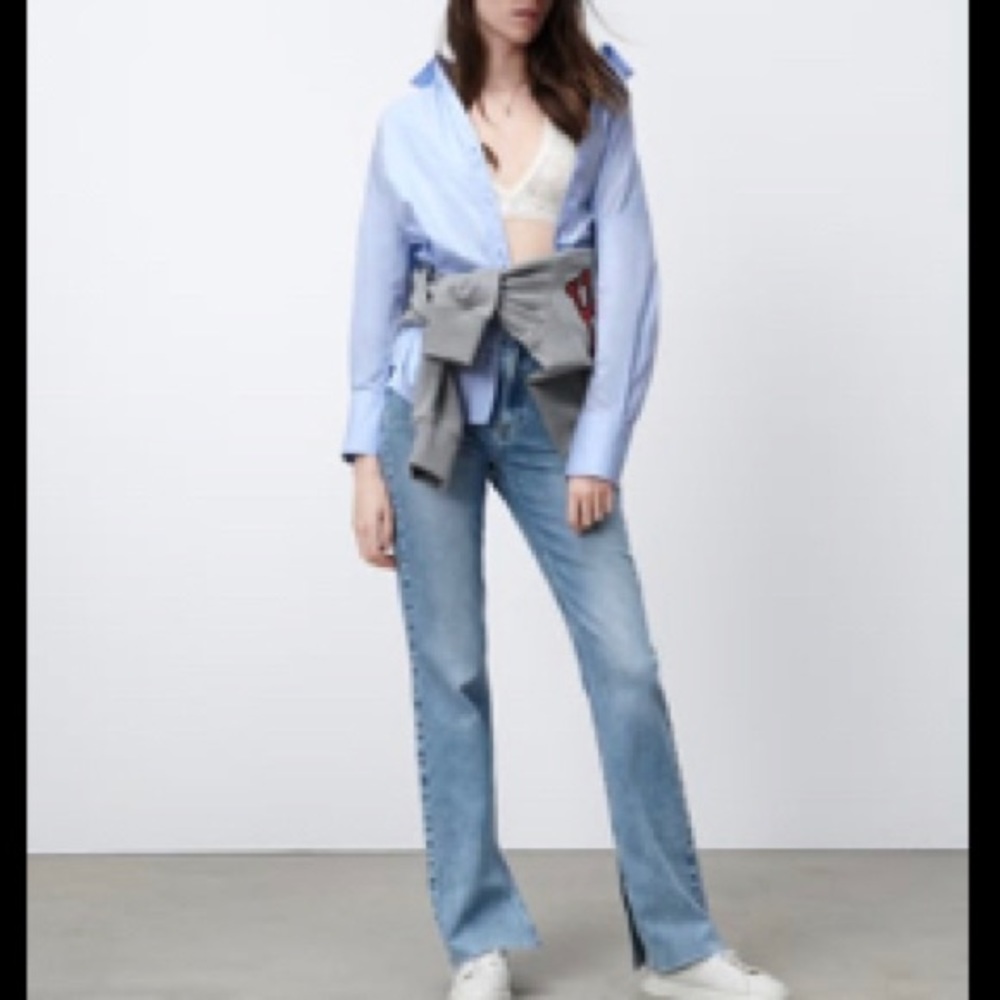 Zara Jeans-Slim Flared